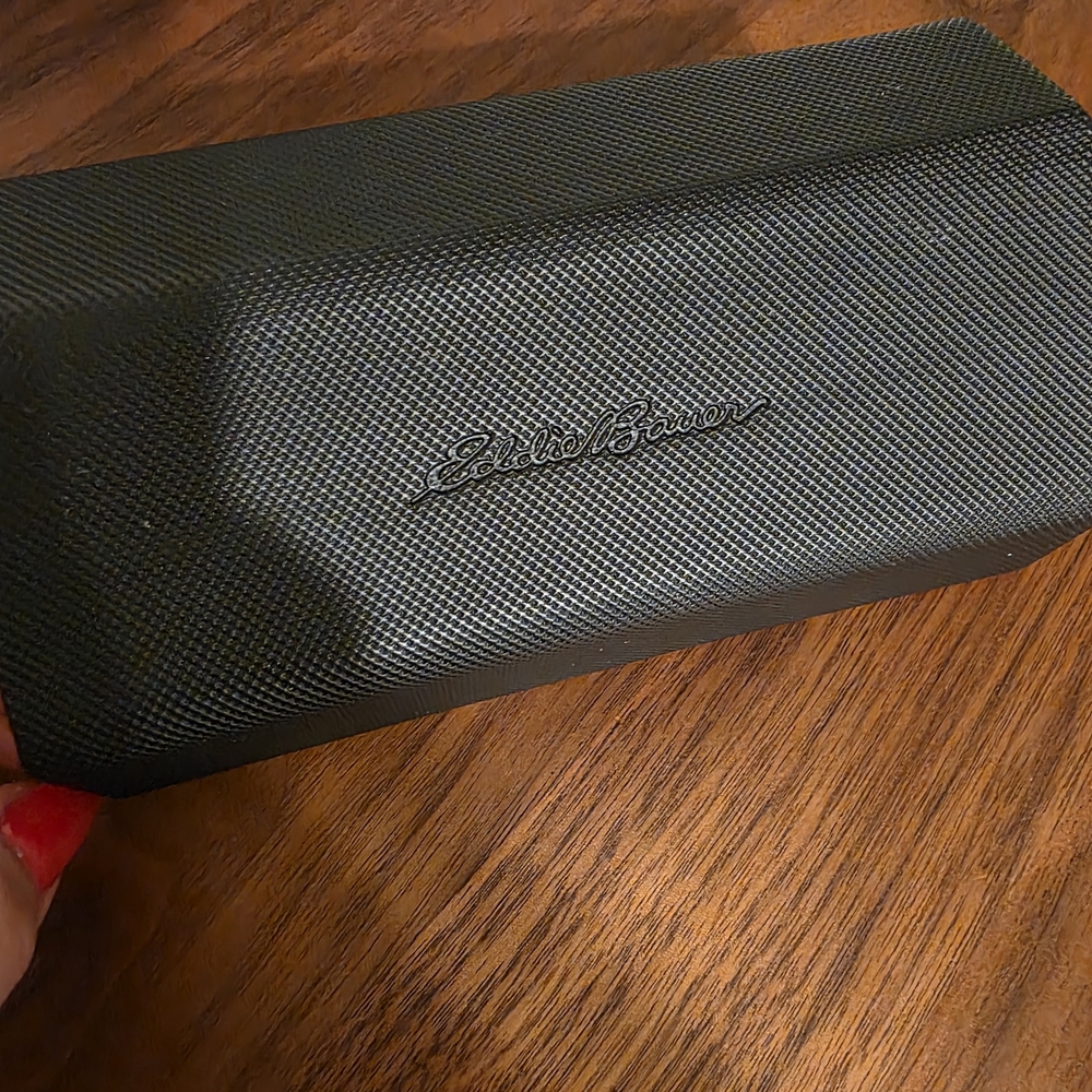 Eddie Bauer Black Eyeglass Case
